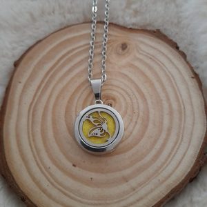 Colar Aromaterapia Borboleta