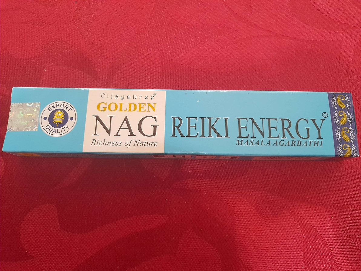 Incenso Golden Nag Reiki Energy