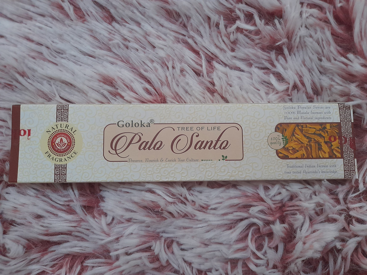 Incenso Goloka Palo Santo