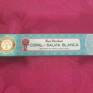 Incenso Hari Darshan Copal & Sálvia Branca