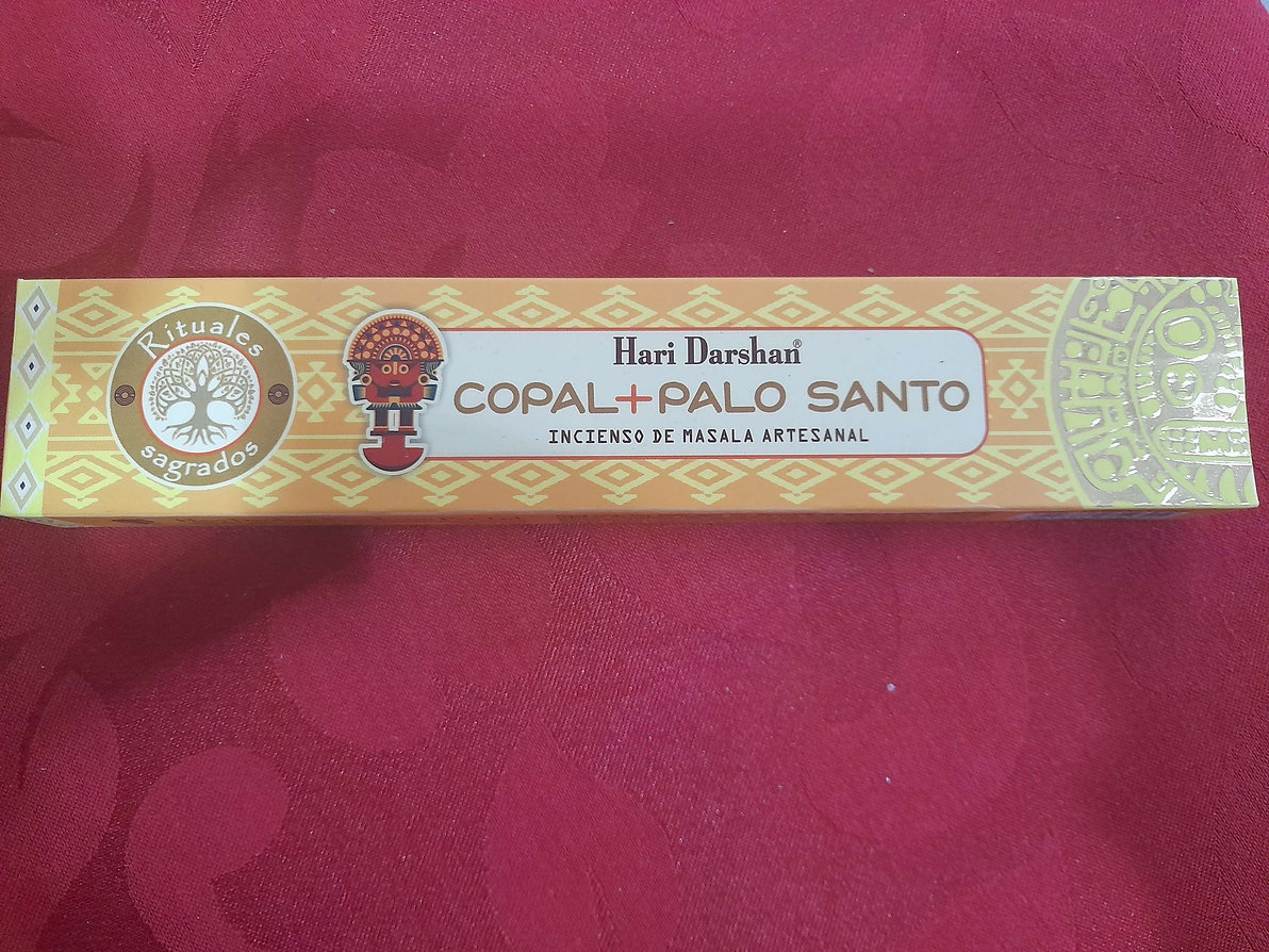 Incenso Indiano Hari Darshan Copal & Palo Santo