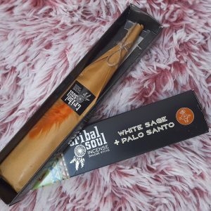 Incenso Tribal Soul Sálvia Branca e Palo Santo