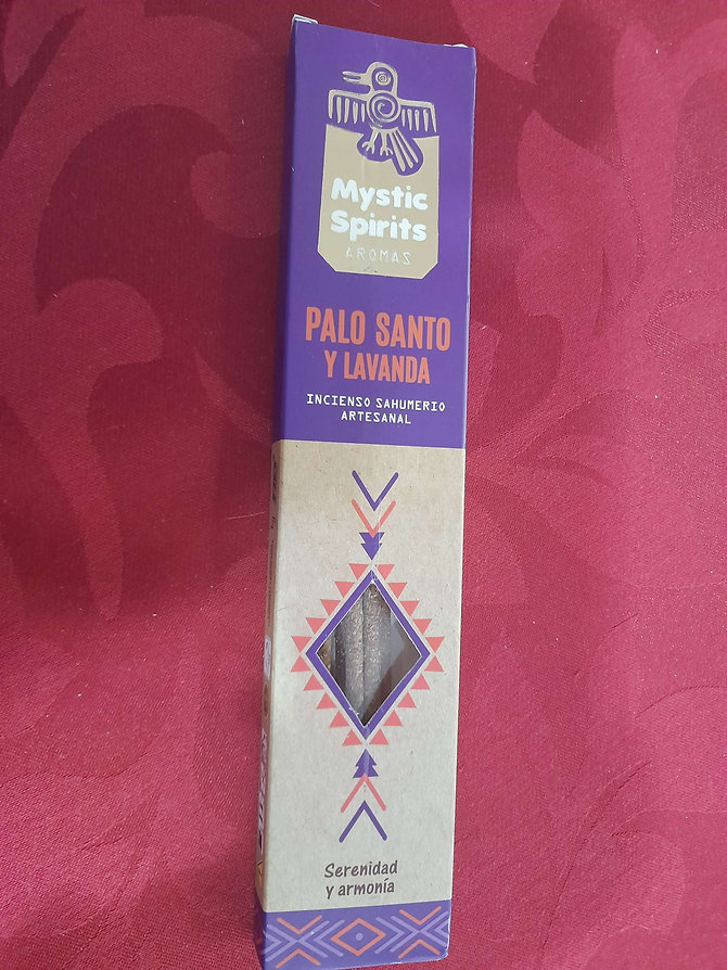 Incenso Mystic Spirits Palo Santo & Lavanda